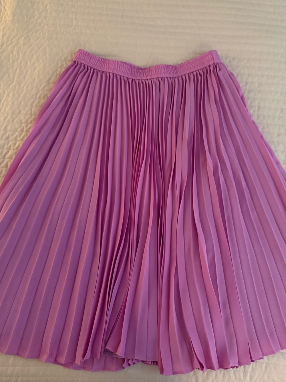 Halogen Lavender Pink Pleated Skirt